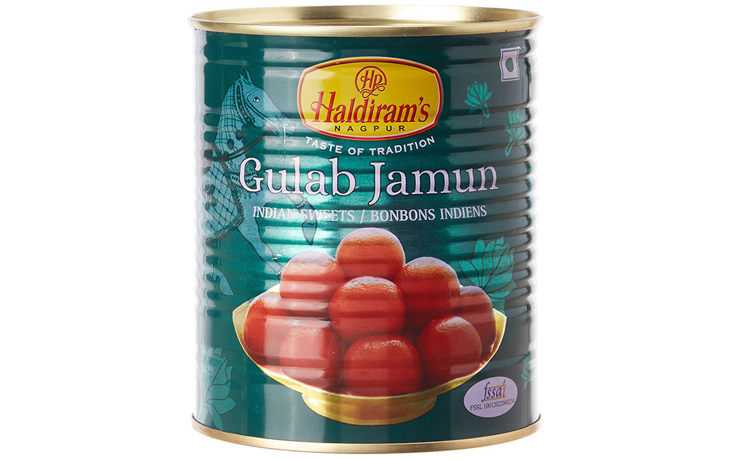 Haldiram's Nagpur Gulab Jamun    Tin  1 kilogram